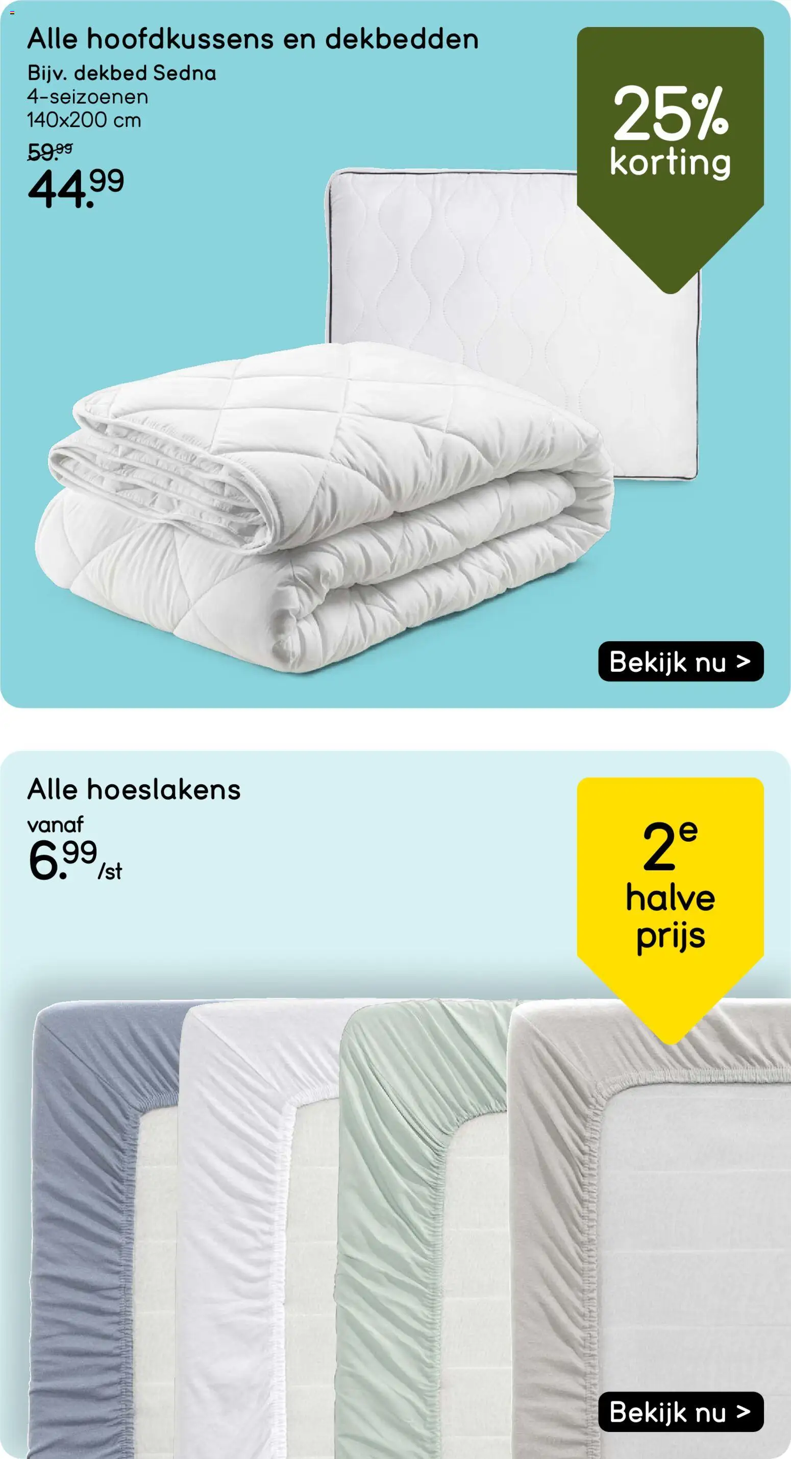 {H1} | Pagina: 7 | Producten: Dekbed