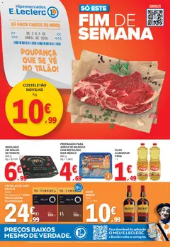 Pré-visualização E.Leclerc Catálogo Fim de Semana válido de 03.04.2026