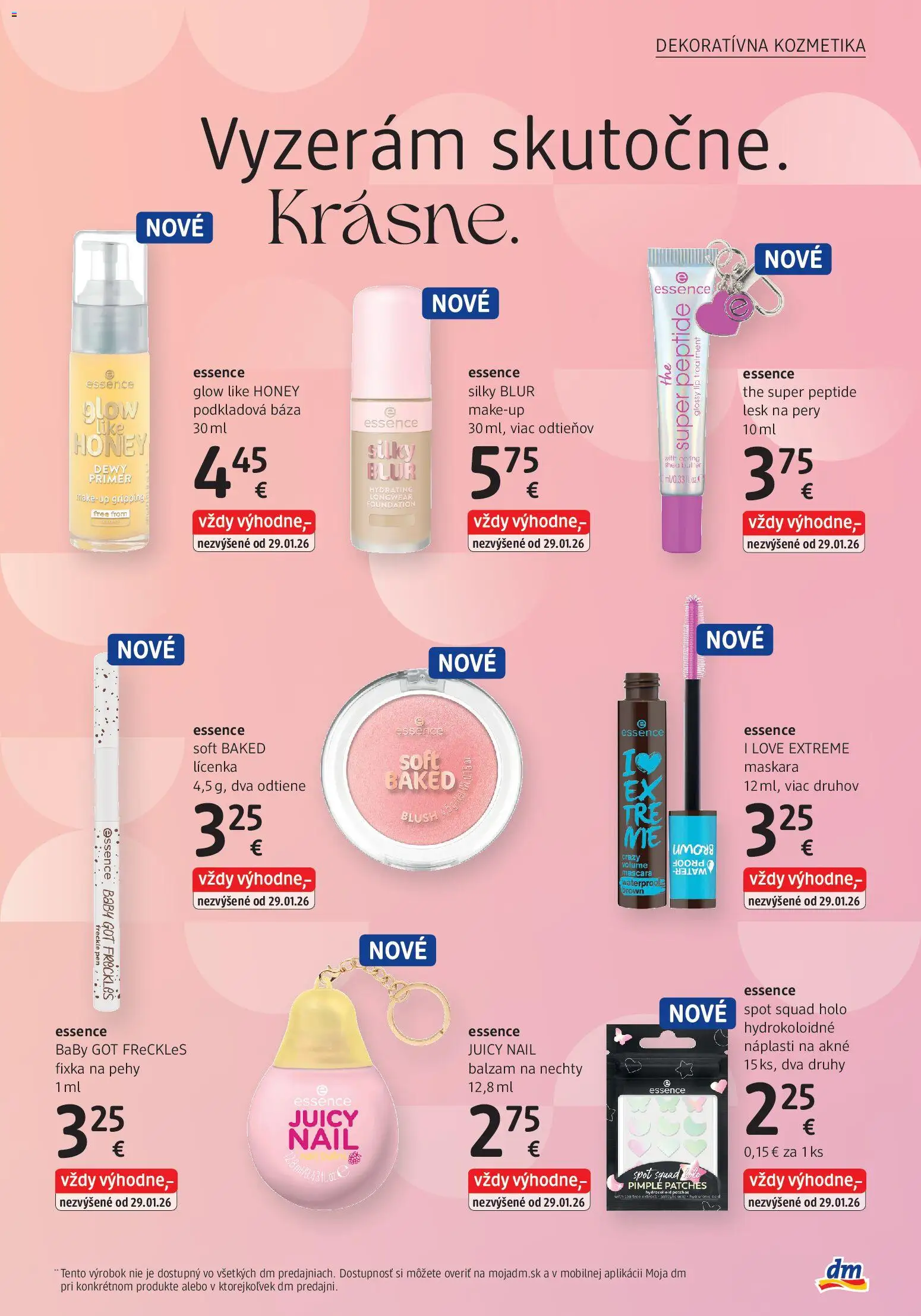 Nové dm drogerie akcie – leták je platný od 01.03.2026 | Strana: 5 | Produkty: Lícenka, Lesk na pery