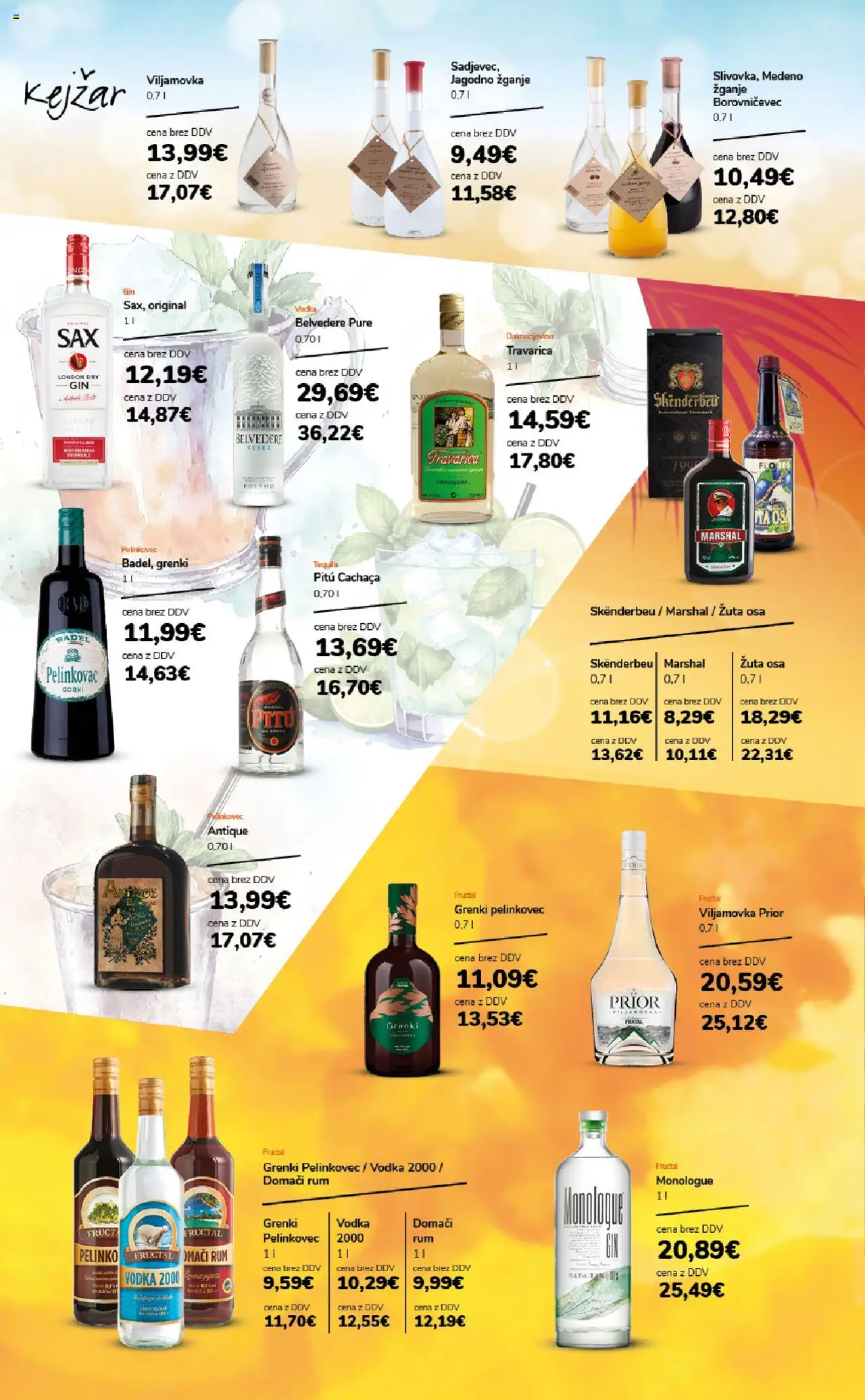 Ahac katalog │ velja od 01.07.2025 | Stran: 18 | Izdelki: Gin, Vodka