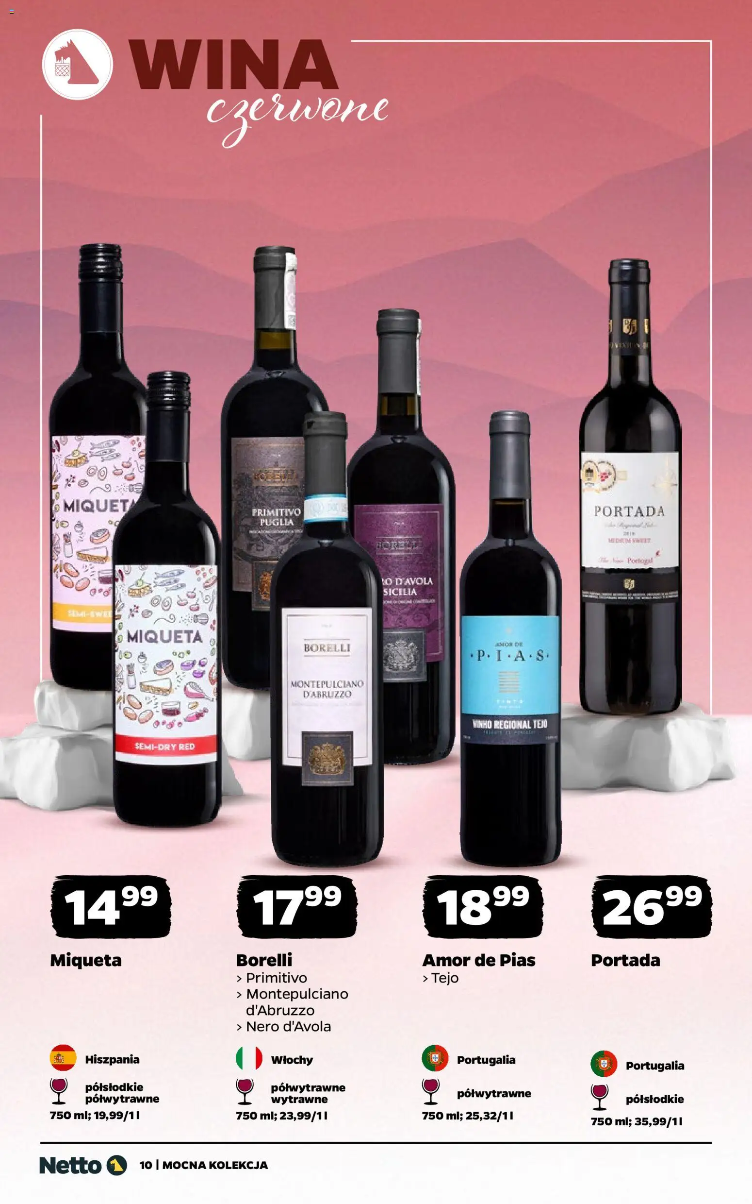 Netto gazetka - Wina od 24.11.2025 | Strona: 10