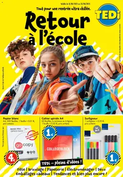 TEDi - Prévisualisation de TEDi - Nouvelle Ouverture valide à partir de 13.08.2025