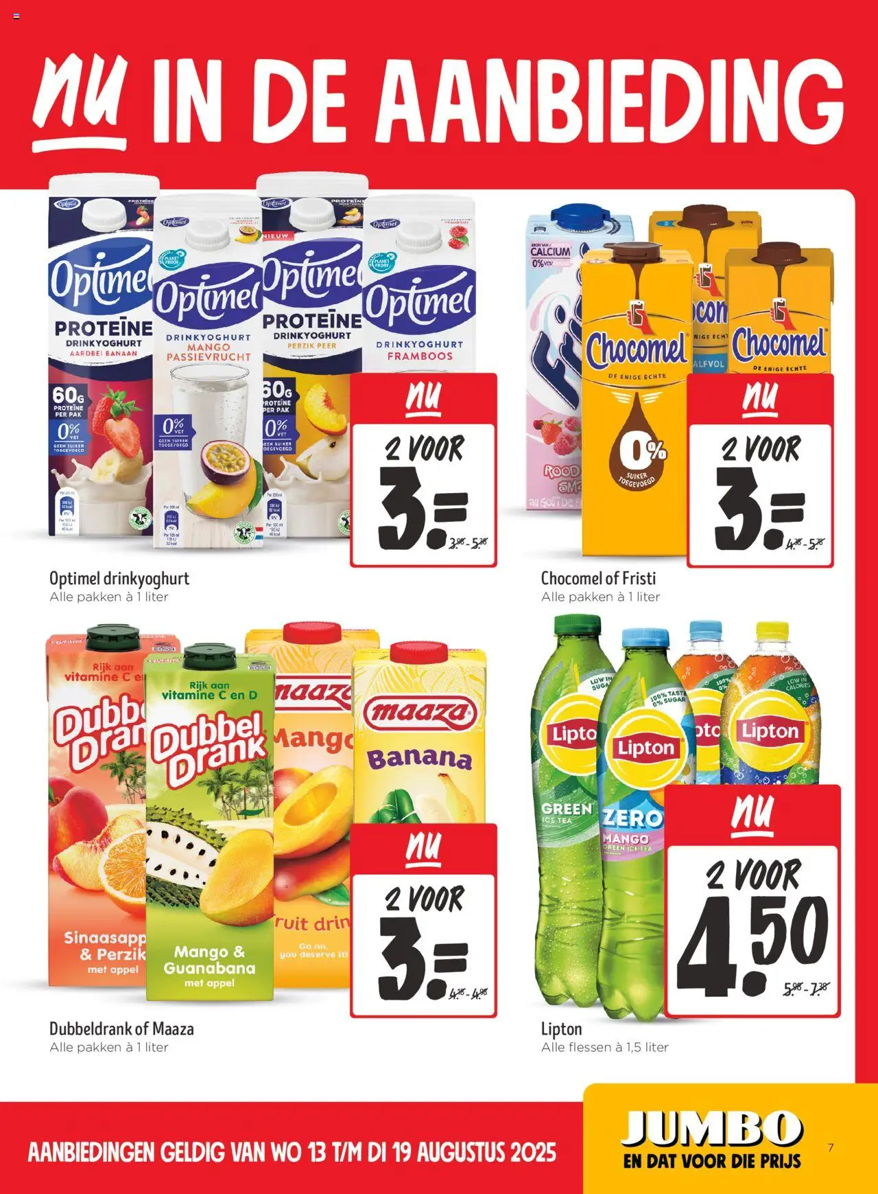  | Pagina: 7 | Producten: Waffelini, Mango, Banaan, Peer