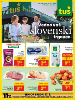 Tuš katalog akcije – veljaven od 17.09.2025