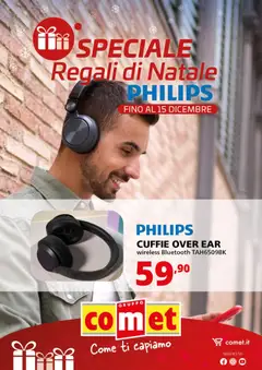 Anteprima del volantino Comet Philips Audio catalogo valido a partire dal 05.12.2025