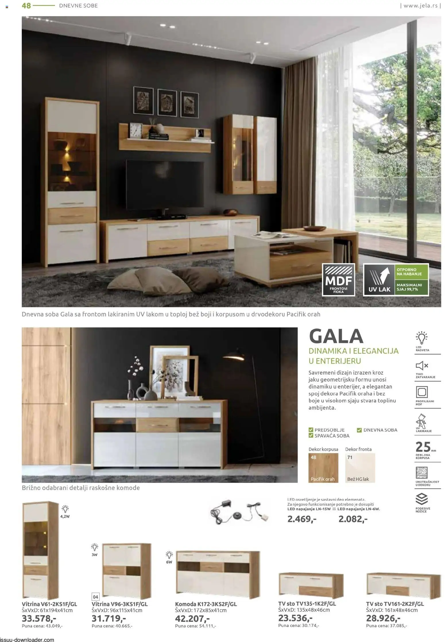 Jela katalog - važi od 09.02.2026 | Strana: 48 | Proizvode: Komoda, Sto, Orah