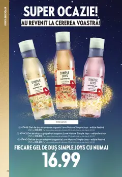 Ofertele Oriflame valabile de la 12.11.2025 | Pagină: 34 | Produse: Duș, Gel de duș, Ananas, Căpșuni
