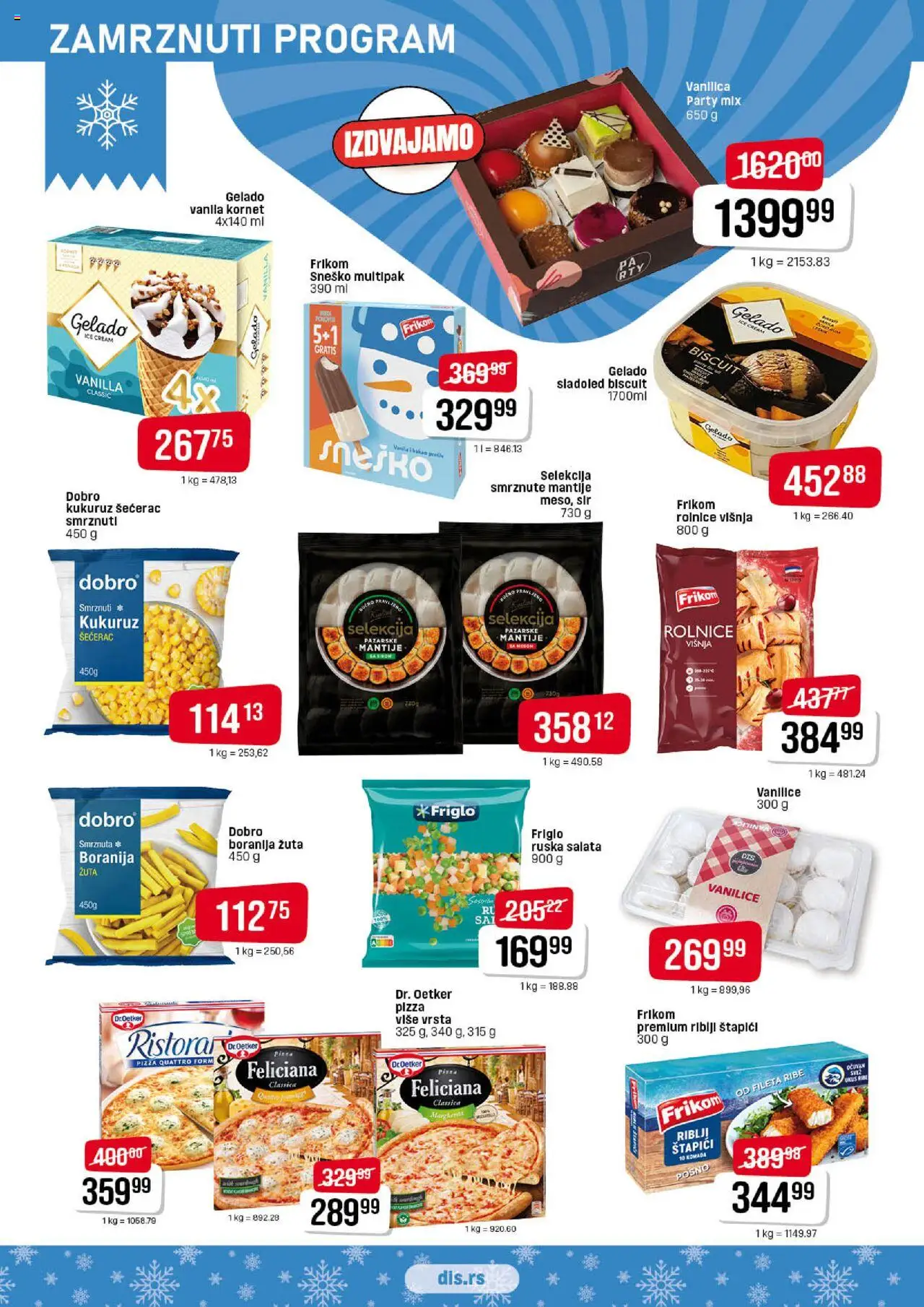 DIS katalog - važi od 09.10.2025 | Strana: 4 | Proizvode: Salata, Višnja, Kukuruz šećerac, Sir