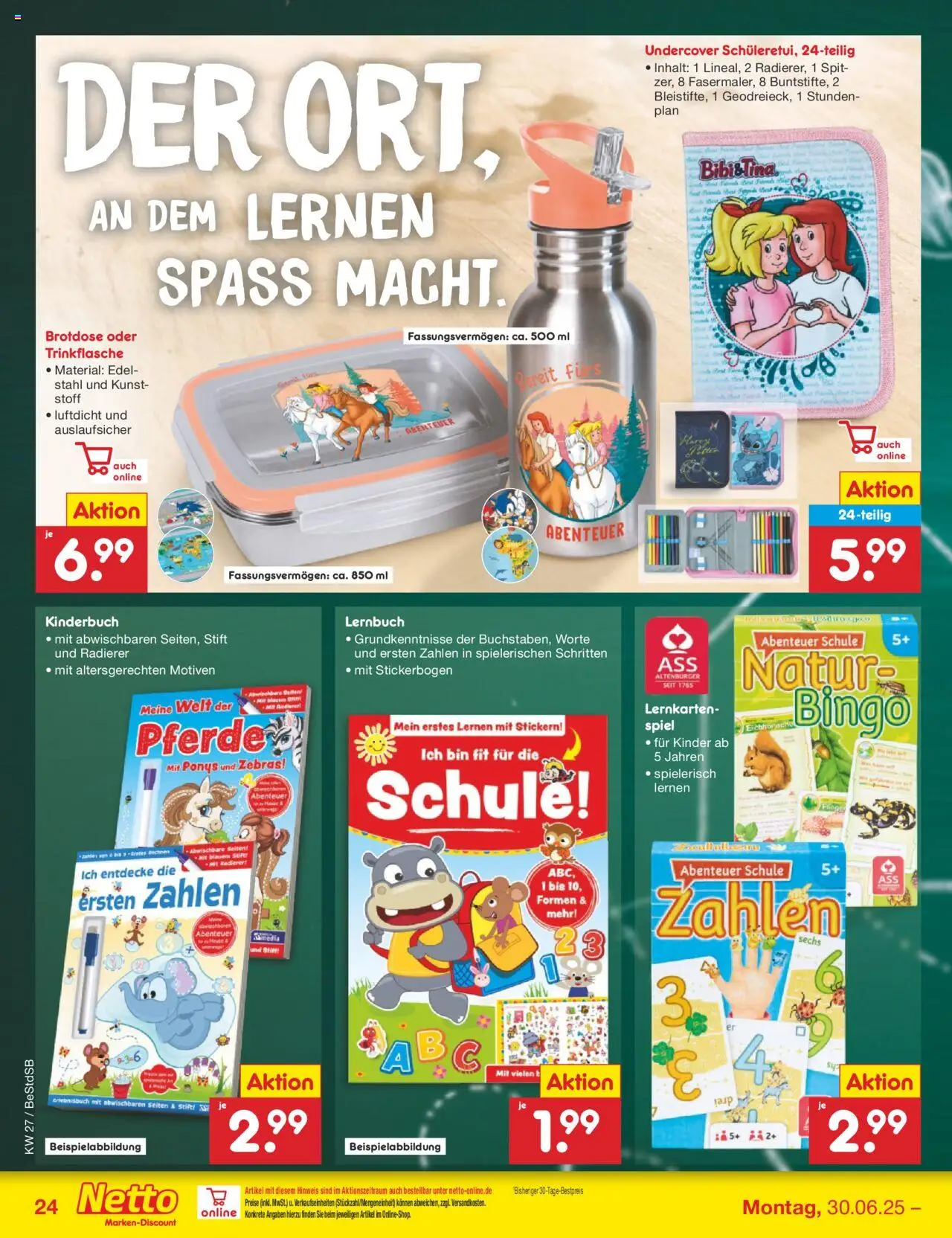 Netto Marken-Discount Prospekt 	 - gültig ab dem 30.06.2025 | Seite: 32 | Produkte: Spiel