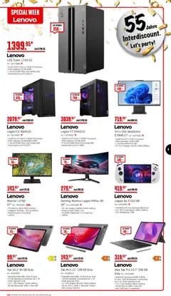 Interdiscount Aktionen ab 20.10.2025 gültig | Seite: 9 | Produkte: Audio, Ladekabel, Monitor, Lenovo