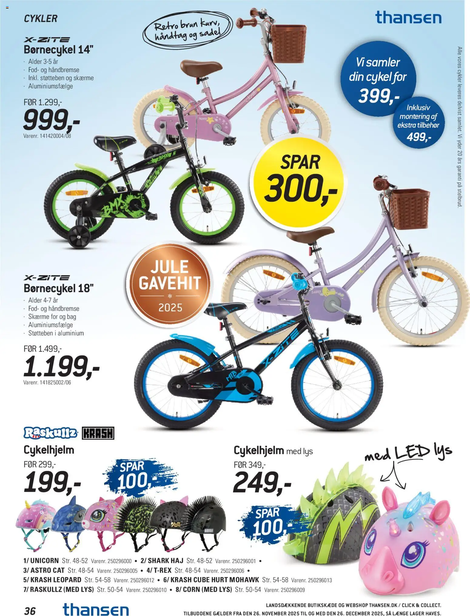 Thansen tilbudsavis – gyldig fra 26.11.2025 | Side: 36 | Produkter: Skærme