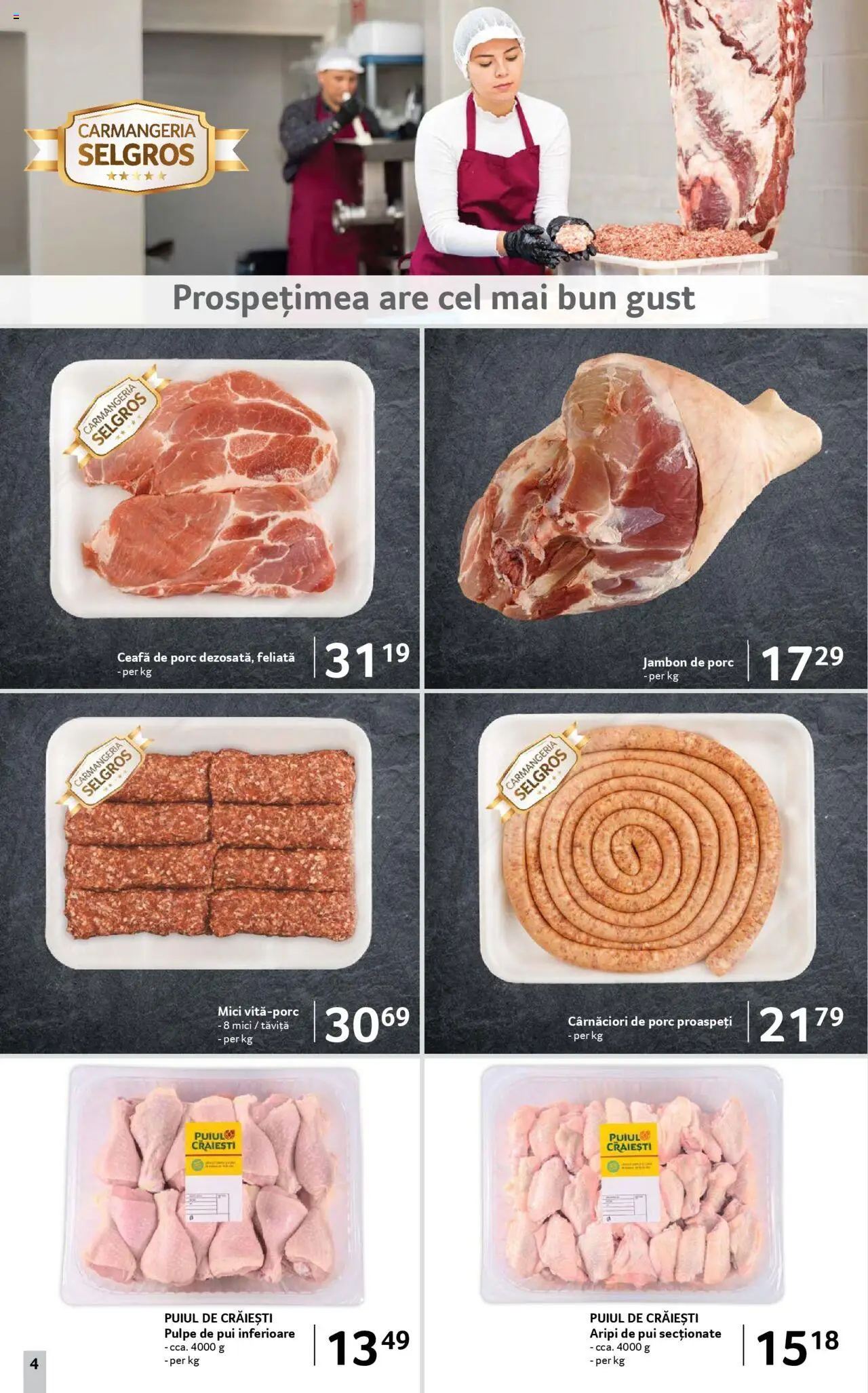 Catalog Selgros - Food – valabil de la 08.08.2025 | Pagină: 4 | Produse: Keçeli kalem, Hacıyatmaz Kedi Oyuncağı, Mici