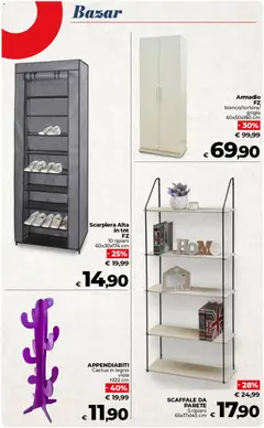 Anteprima del volantino COOP volantino Superstore Sicilia valido a partire dal 07.04.2026 | Pagina: 51 | Prodotti: Scaffale, Scarpiera, Cactus, Appendiabiti