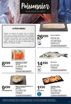  | Page: 11 | Produits: Pêche, Crevettes, Thon, Huîtres