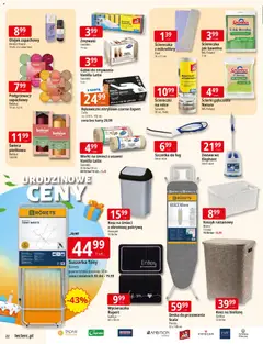 Pogląd oferty "E.Leclerc Gazetka - Warszawa Ursynów" - ważna od 03.11.2025 | Strona: 22 | Produkty: Rękawiczki, Kosz, Wycieraczka, Szczotka