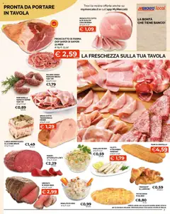 Volantino Mercatò del 21.07.2025 | Pagina: 3 | Prodotti: Prosciutto Cotto, Prosciutto, Sgombro, Insalata russa