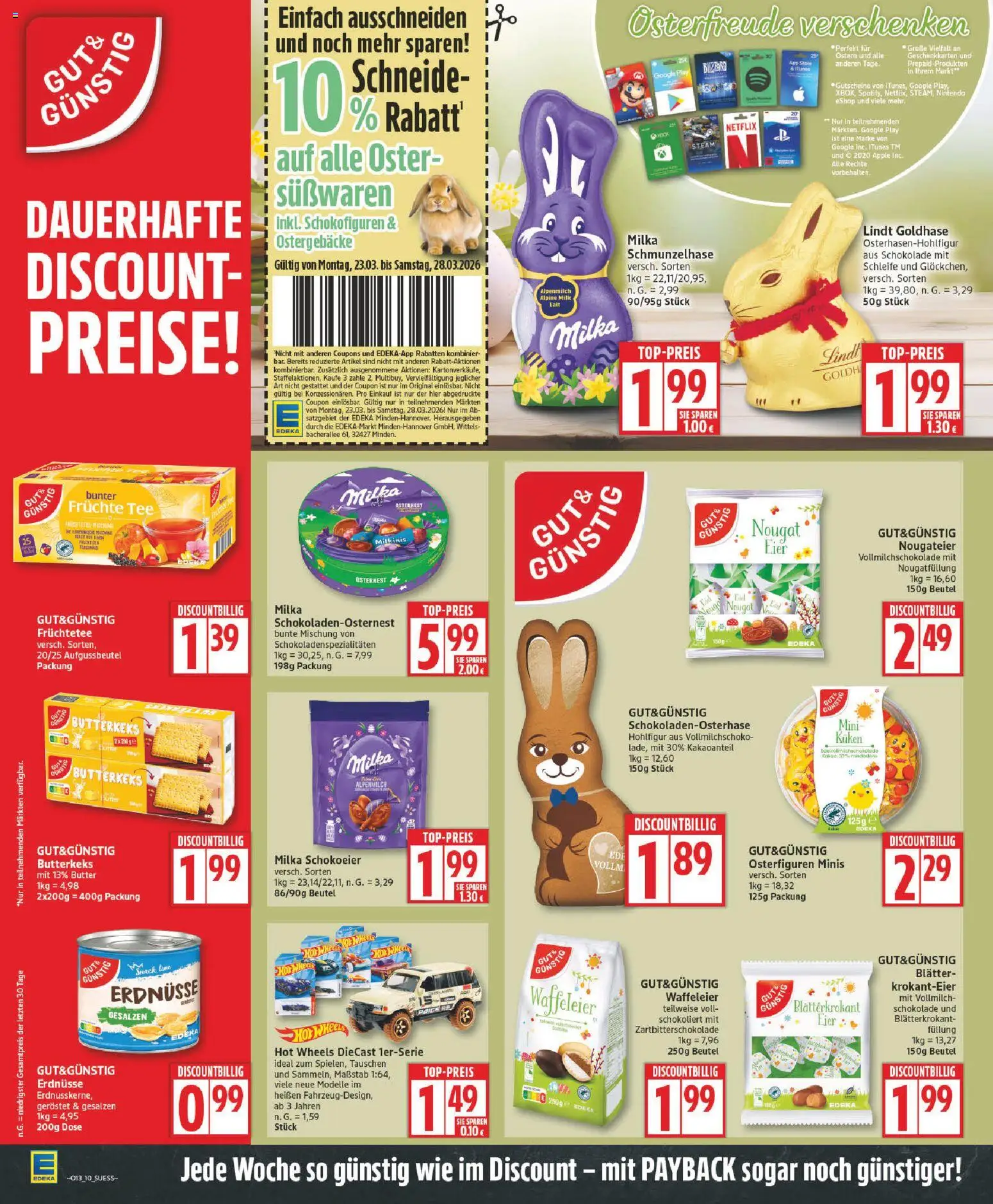 Edeka Prospekt 	 – gültig ab 23.03.2026 | Seite: 10