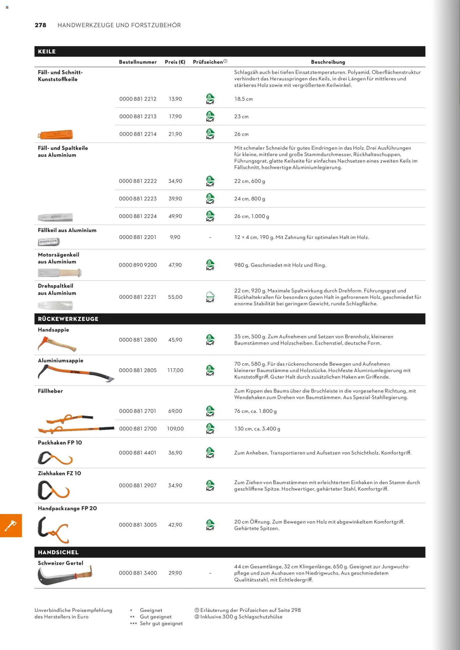 STIHL Katalog – gültig ab 01.01.2026 | Seite: 278