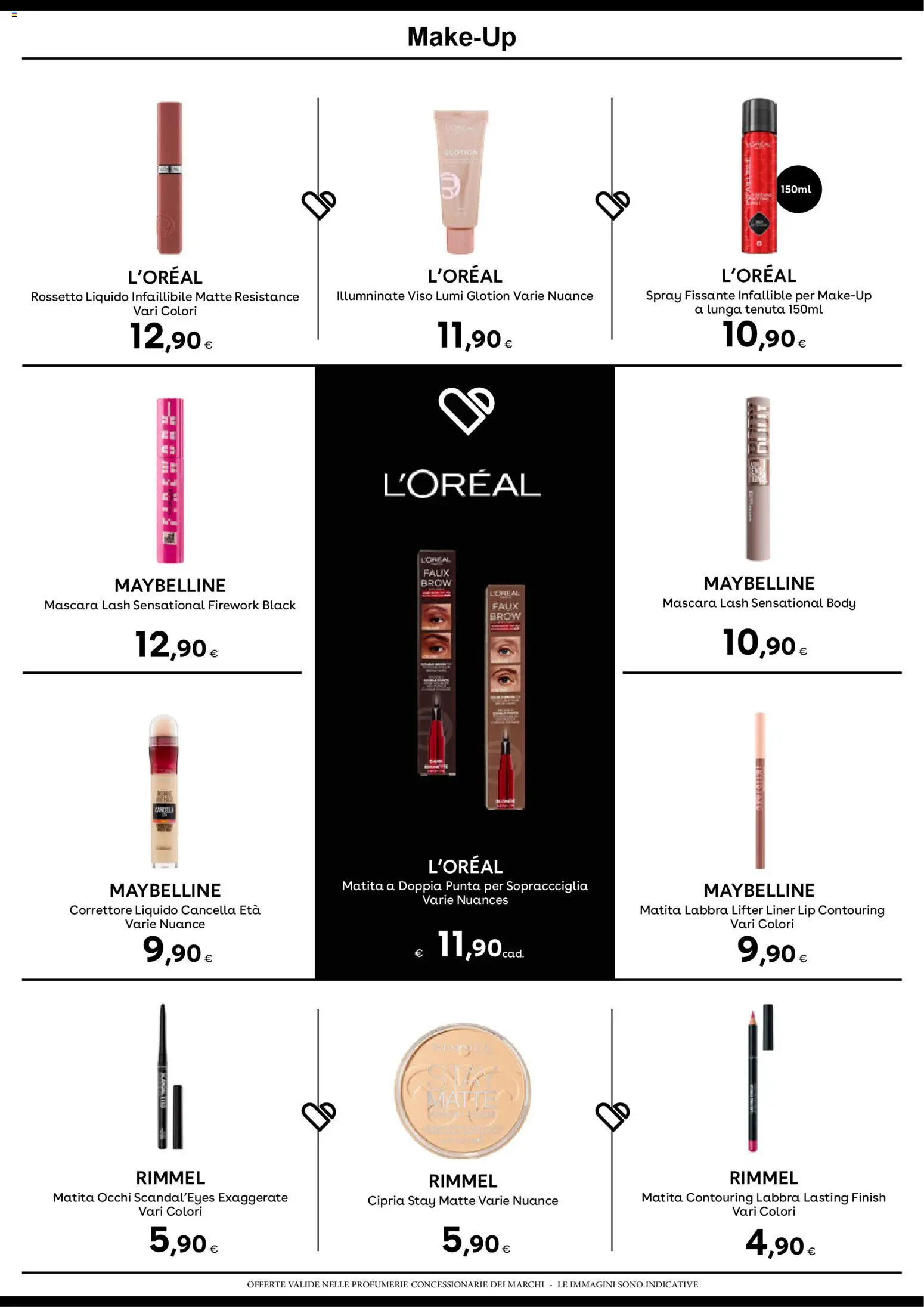 Volantino Idea bellezza del 27.02.2026 | Pagina: 8 | Prodotti: Mascara, Rossetto, Correttore, Cipria