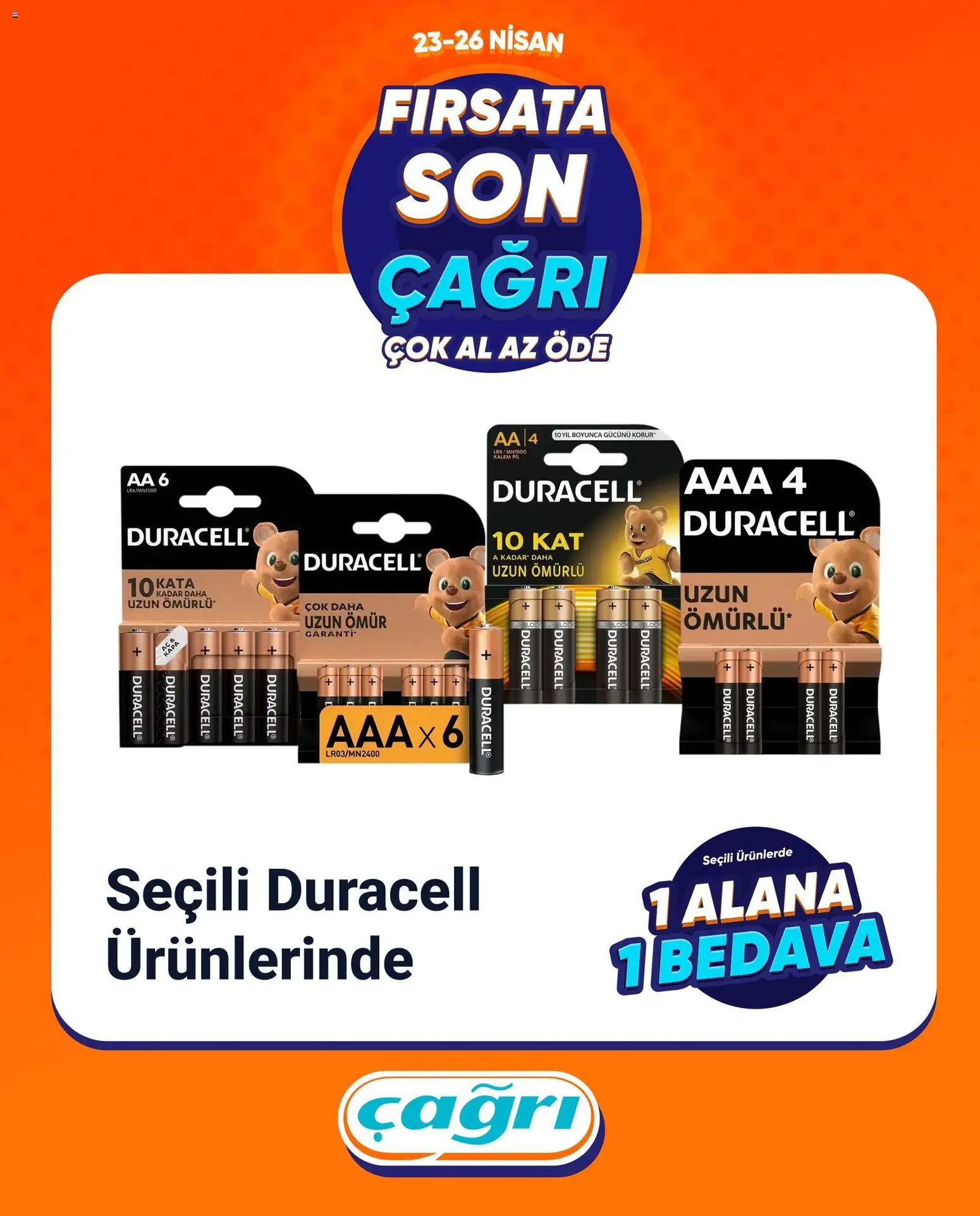 Çağrı Market - Fırsatlara Son Çağrı - 23.04.2026 tarihinden itibaren geçerlidir | Sayfa: 2
