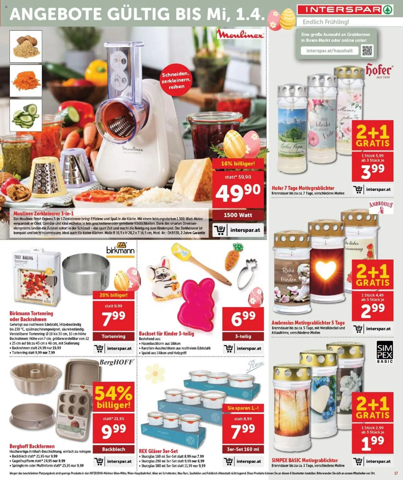 Interspar Flugblatt - Burgenland gültig ab 12.03.2026 | Seite: 17 | Produkte: Marhalábszár, Gemüse, Käse