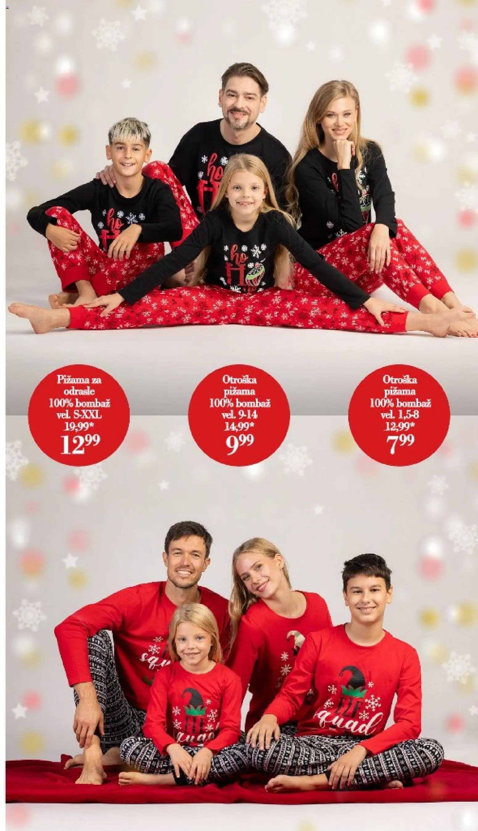 Novi Mana katalog ponudbe – veljaven od 08.12.2025 | Stran: 7 | Izdelki: Pižama
