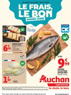 Auchan - Offres du moment supers - Voorbeeld van een folder van Auchan, geldig van 03.02.2026