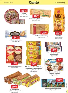 Náhled letáku Astur & Qanto - Leták - Velkoobchod 11/2025 od 01.11.2025 | Strana: 115 | Produkty: Máslové sušenky, Cereálie, Müsli, Bebe
