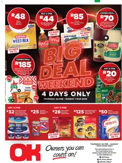 OK Foods specials catalogue – valid from 26.02.2026