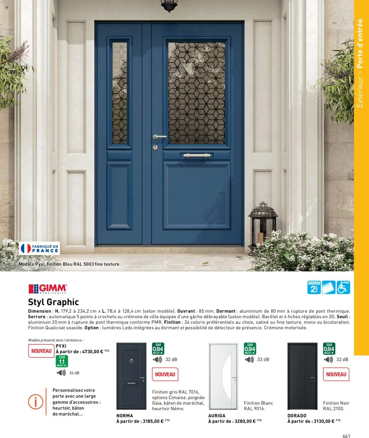  | Page: 461 | Produits: Porte