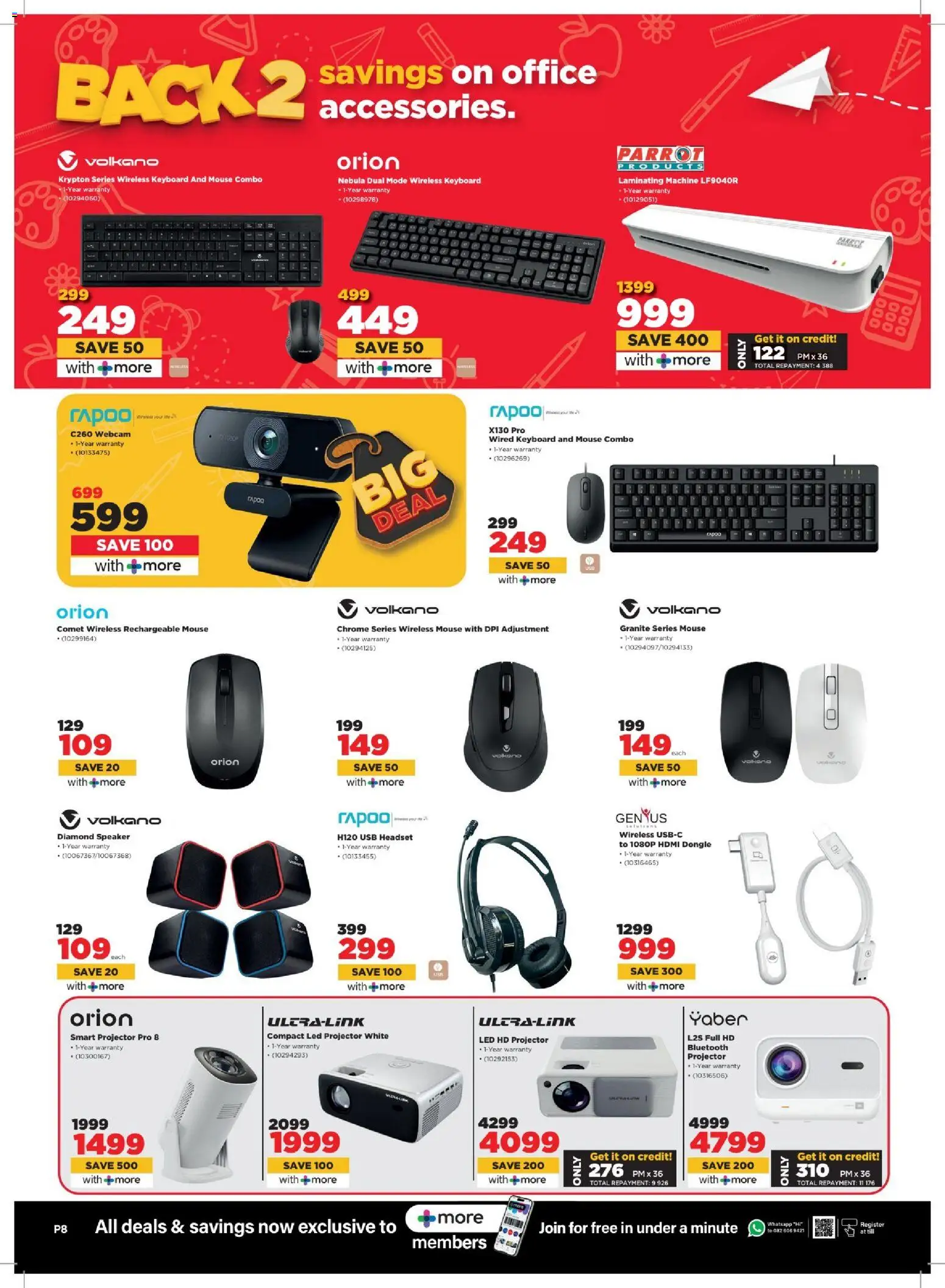 New HiFi Corp catalogue – valid from 04.02.2026 | Page: 8 | Products: Headset, Mouse, Keyboard, USB