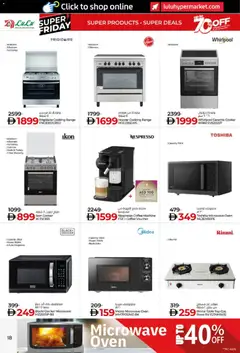 Preview of Lulu Hypermarket Black friday valid from 19.11.2025 | Page: 18