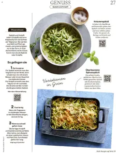 Migros Magazin ab 20.10.2025 gültig | Seite: 27 | Produkte: Mehl, Käse, Teigwaren, Petersilie