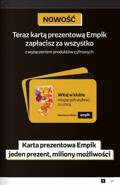 Empik promocje od 30.07.2025 | Strona: 67 | Produkty: Karta