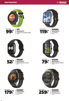 Pré-visualização Radio Popular - Especial Natal válido de 05.12.2025 | Página: 138 | Produtos: Smartwatch