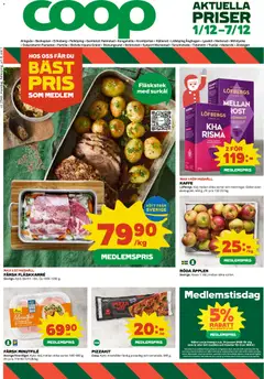 Coop - erbjudanden - Förhandsvisning av reklamblad från butik Coop aktuell från 01.12.2025