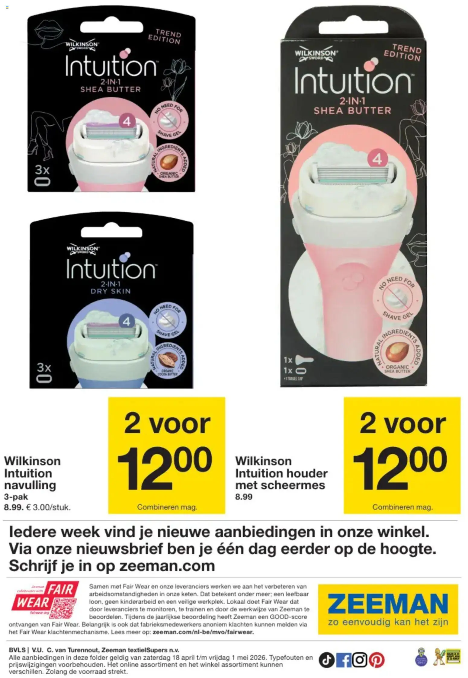 {H1} | Pagina: 32 | Producten: Scheermes, Gel, Kan