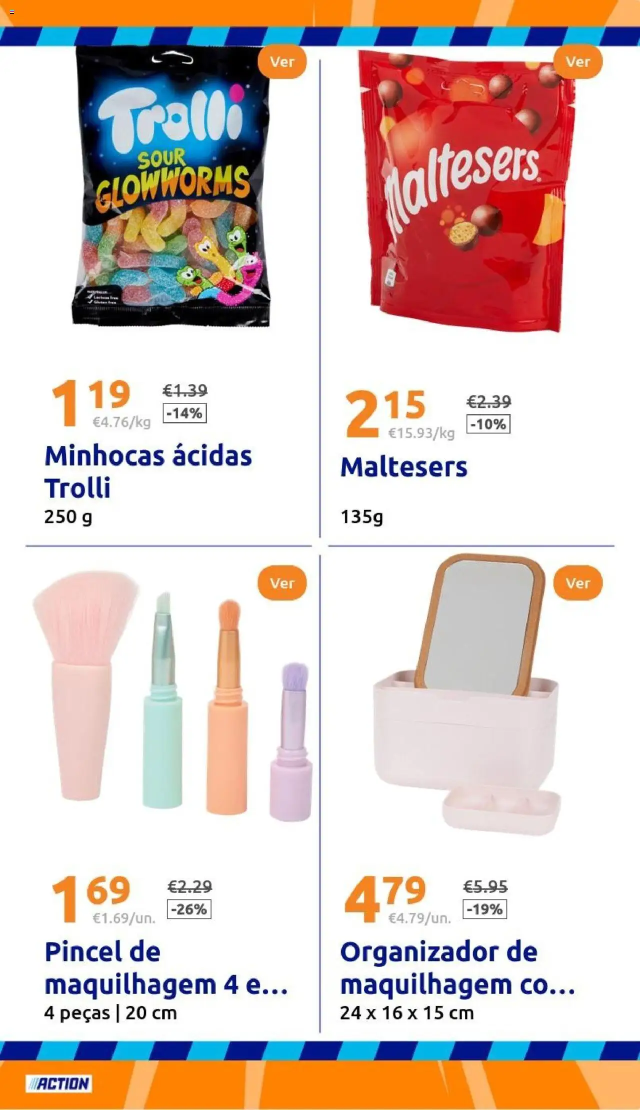 Action folheto │ válido de 18.06.2025 | Página: 27 | Produtos: Pincel, Maquilhagem, Organizador