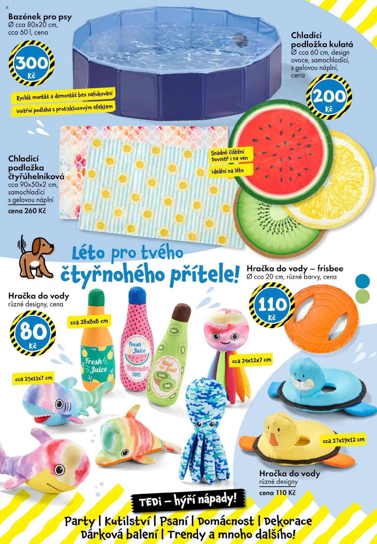 TEDi leták od 13.06.2025 | Strana: 24 | Produkty: Kiwi, Frisbee, Dekorace