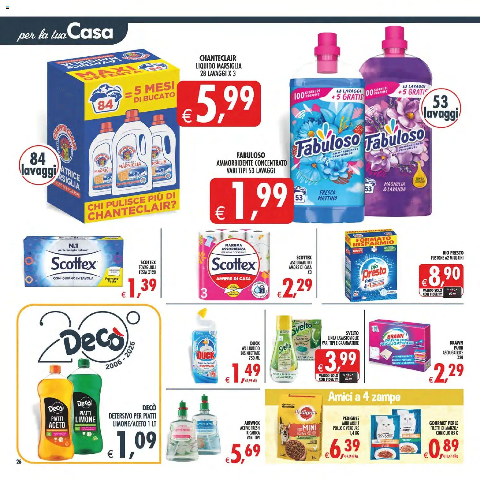 Volantino Decò del 17.03.2026 | Pagina: 31 | Prodotti: Asciugatrice, Lavastoviglie, Asciugatutto, Lavanda