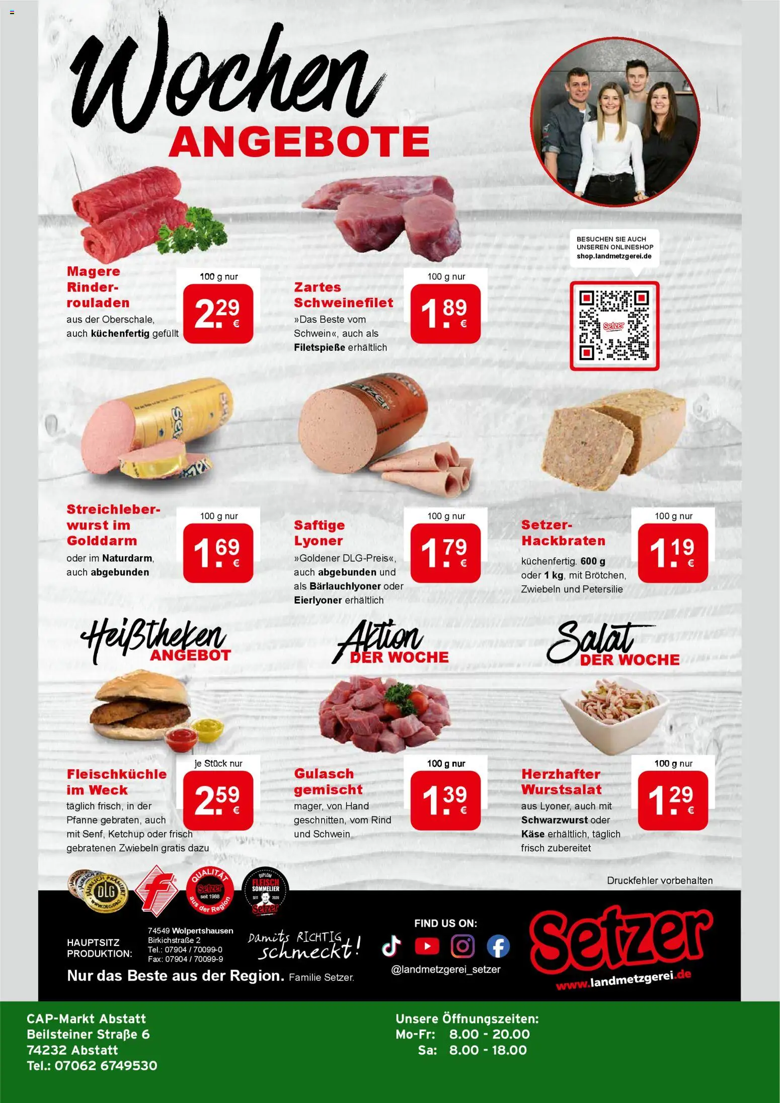 CAP Markt Prospekt – gültig ab 08.12.2025 | Seite: 4 | Produkte: Käse, Zwiebeln, Petersilie, Salat
