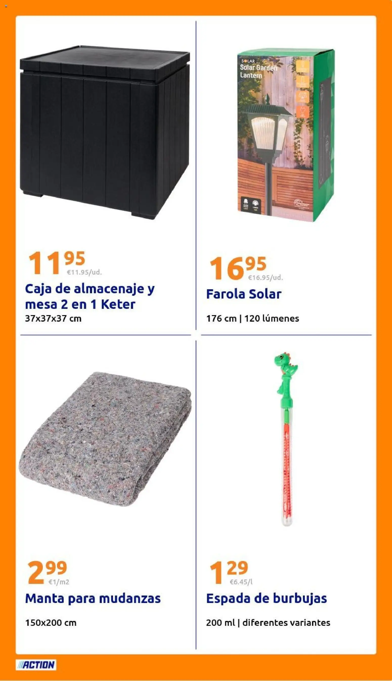 Action folleto │ válido desde el 01.04.2026 | Página: 21 | Productos: Manta, Almacenaje, Mesa, Caja