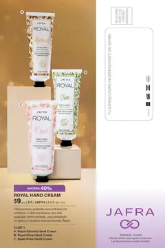 Vista previa JAFRA folleto válido desde el 01.11.2025 | Página: 56 | Productos: Crema, Crema para manos