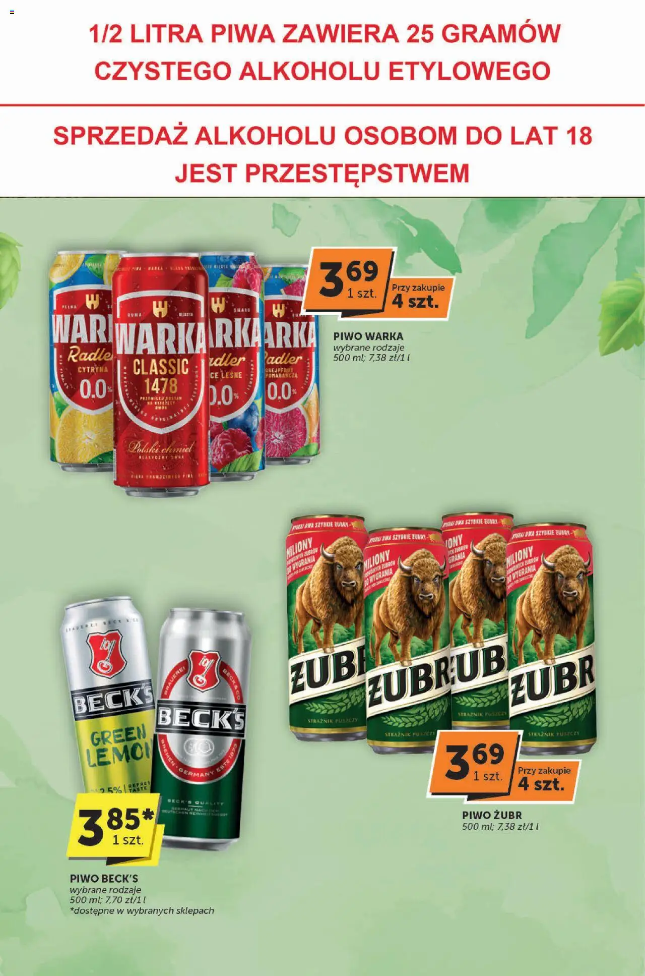 Euro Sklep Gazetka - Katalog od 12.06.2025 | Strona: 30 | Produkty: Piwo żubr, Warka, Piwo, Grejpfrut