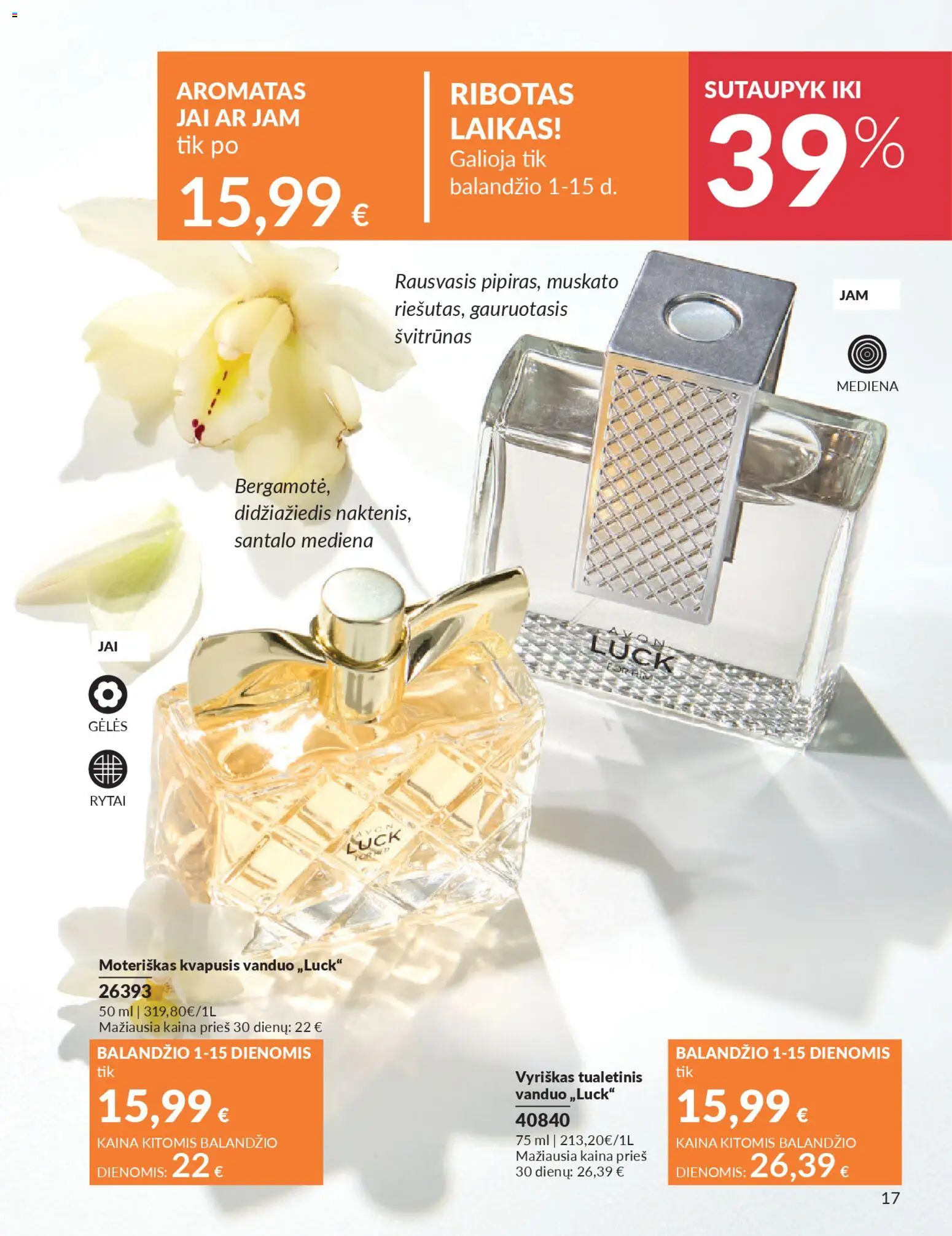 AVON akcijos nuo 01.04.2026 | Puslapis: 17