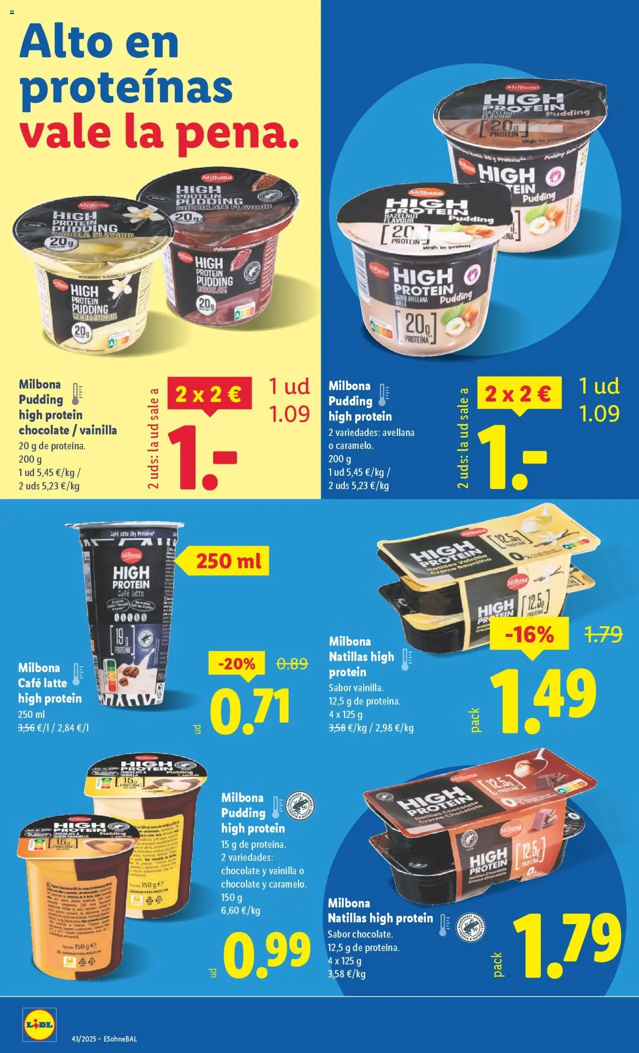 Lidl folleto │ válido desde el 20.10.2025 | Página: 16 | Productos: Café, Chocolate, Crema