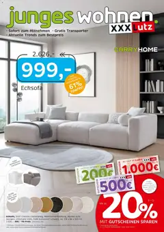 XXXLutz Junges Wohnen ab 11.04.2026 gültig