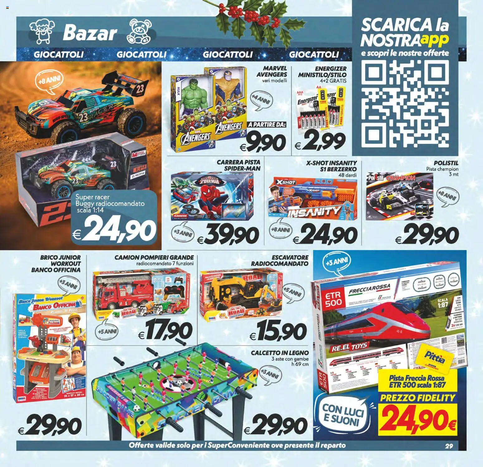 Volantino SuperConveniente del 05.12.2025 | Pagina: 29 | Prodotti: The, Scala, Batterie