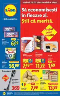 Ofertele Lidl valabile de la 09.02.2026