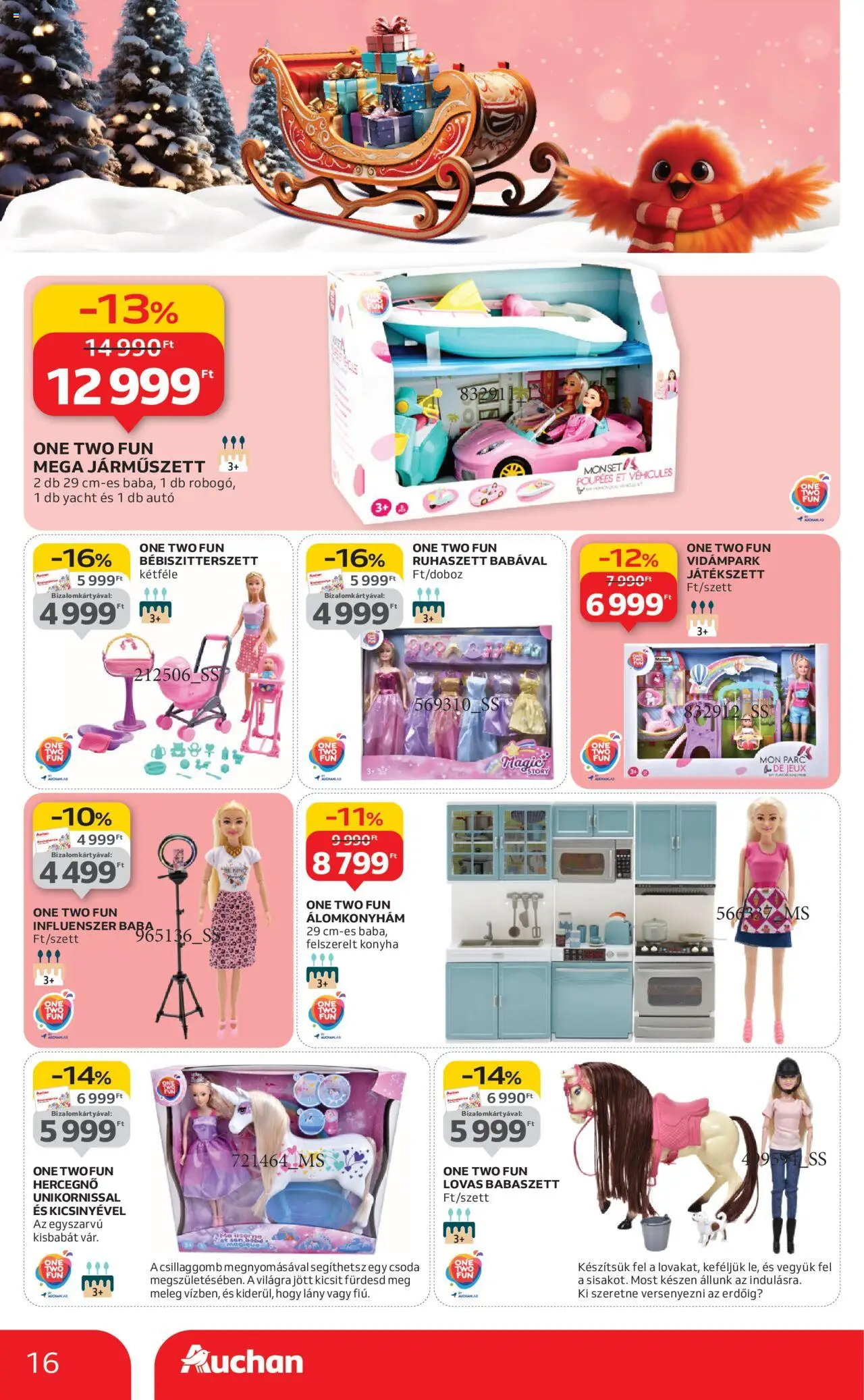 Auchan akciós ujság - amely érvényes a következő dátumtól: 24.10.2025 | Oldal: 16